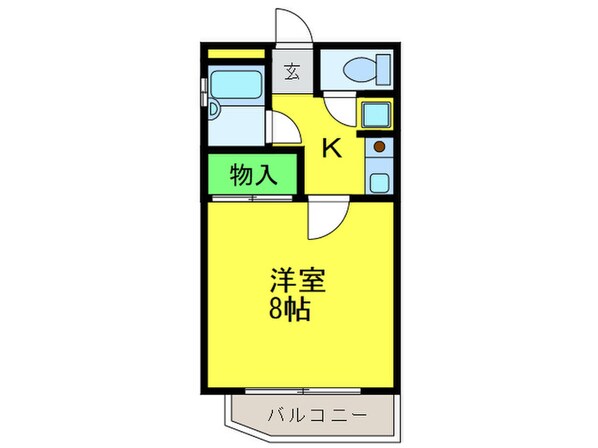 メゾンド浅香の物件間取画像